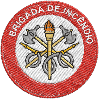 Matriz de Bordado Brigada de incêndio 